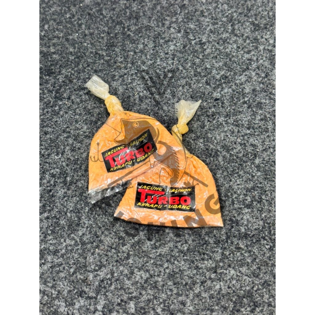 UMPAN PANCING TURBO JAGUNG SALMON KERAPU UDANG - UMPAN IKAN MAS SIAP PAKAI