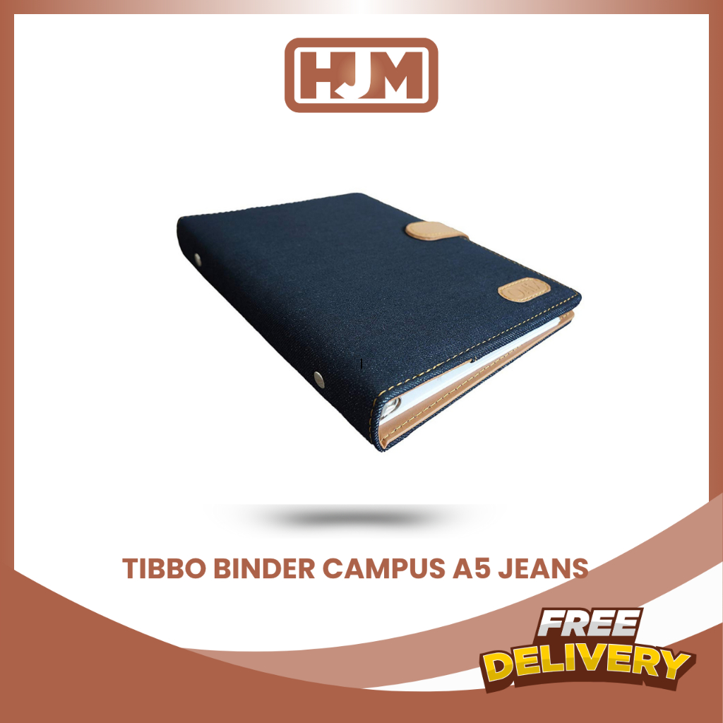 

TIBBO AGENDA / BINDER CAMPUS / KAMPUS A5 LOOSE LEAF JINS JEANS 1225