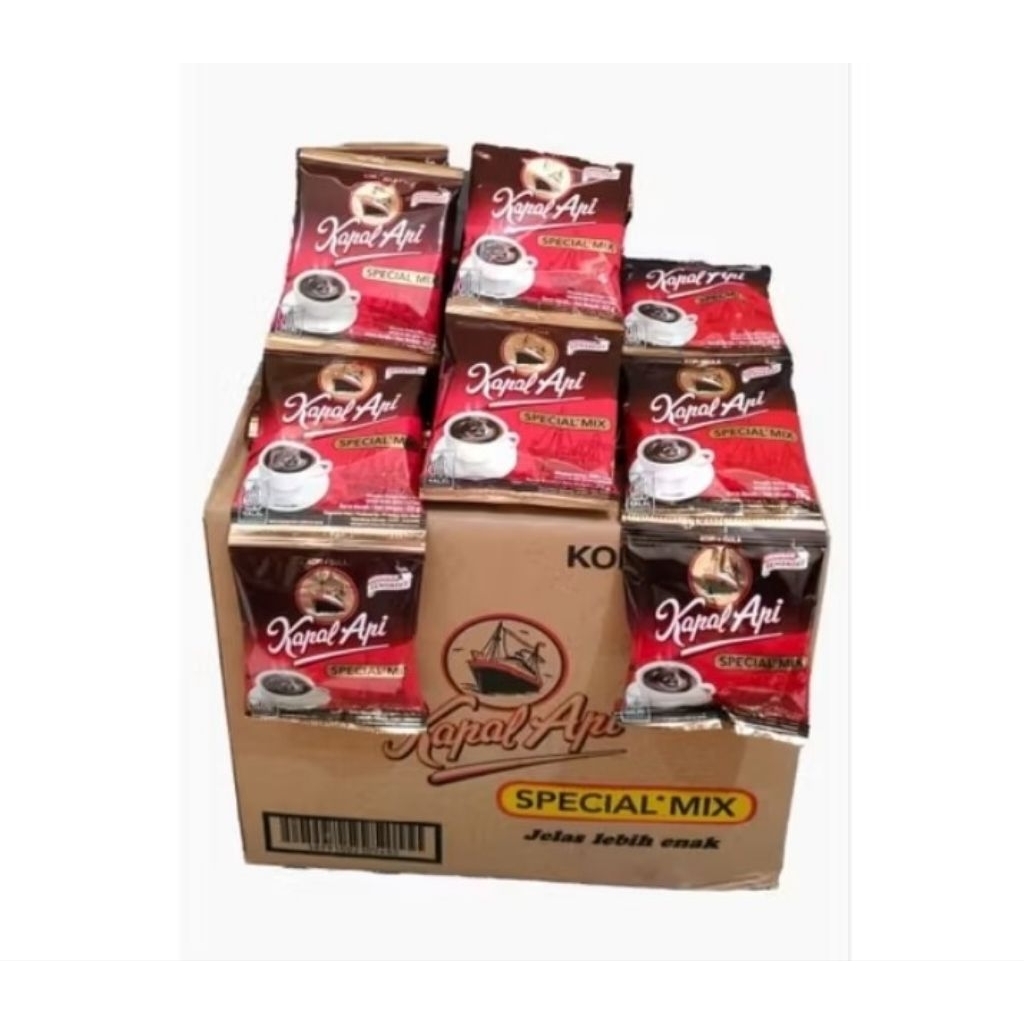 

Kapal Api Spesial Mix 23gr 1 dus isi 12renteng