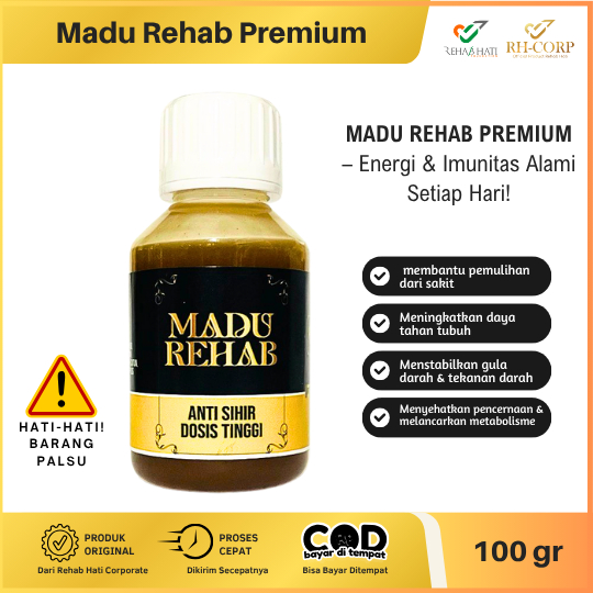 

Rehab Hati Herbal Madu Rehab Premium 100gr