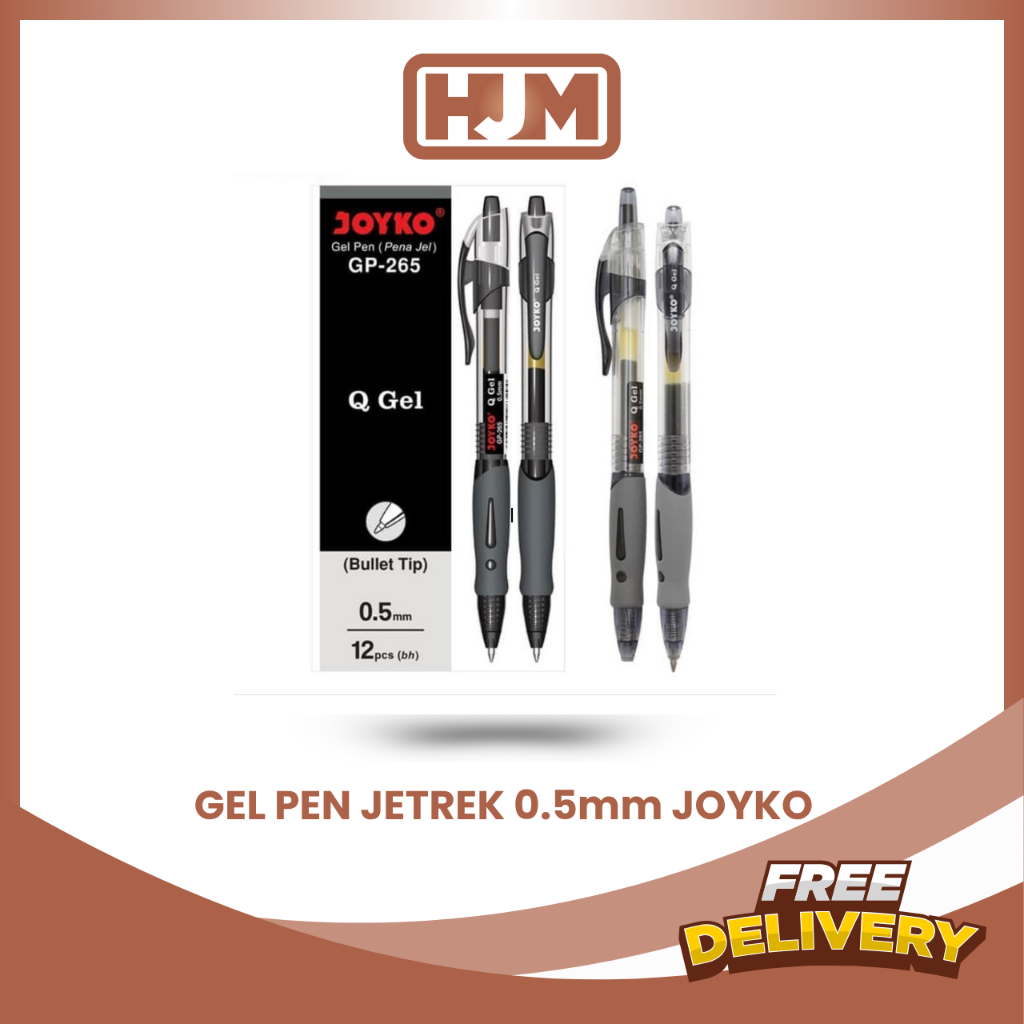 

BALLPOINT GEL PEN JETREK 0,5 MM JOYKO
