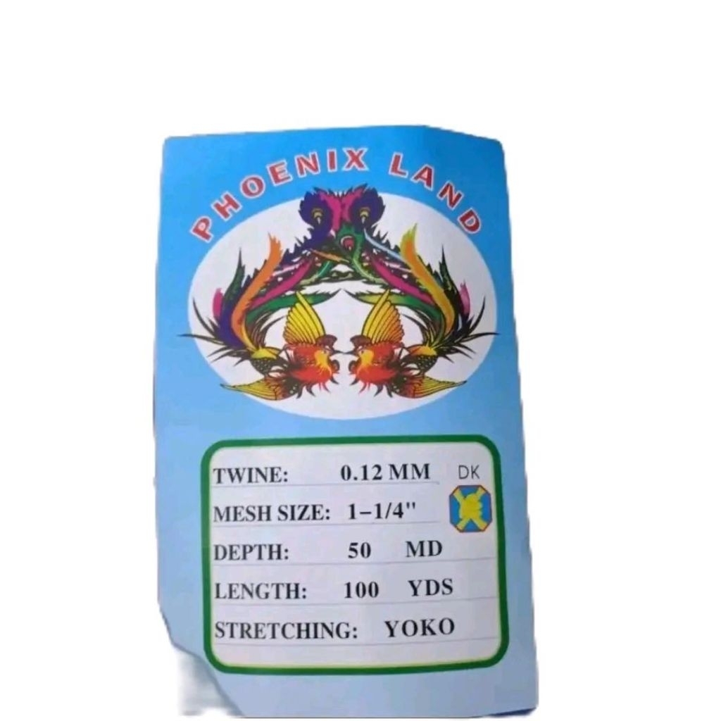 Jaring ikan kecil 0.12"1¼in"50md/100yds yoko Jaring ikan lubang kecil