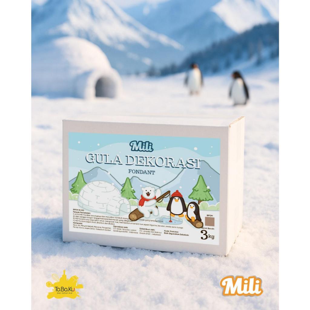 

Mili Gula Dekorasi (Fondant) kemasan repack 1 kg