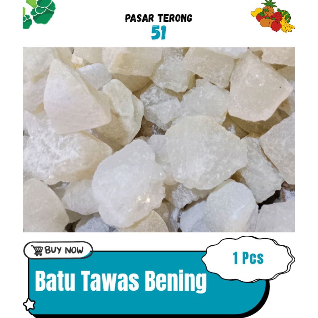 Batu Tawas Bening Makassar