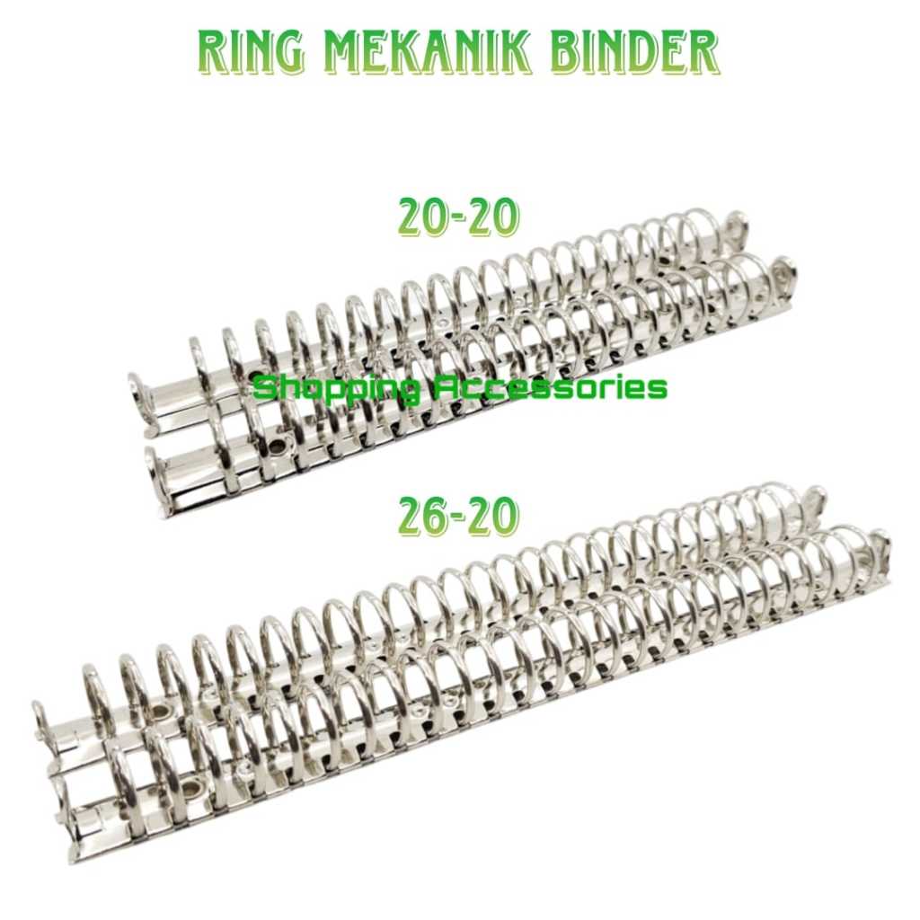 

Mekanik Binder 26 Lubang dan 20 Lubang/Ring Mekanik /Ring binder