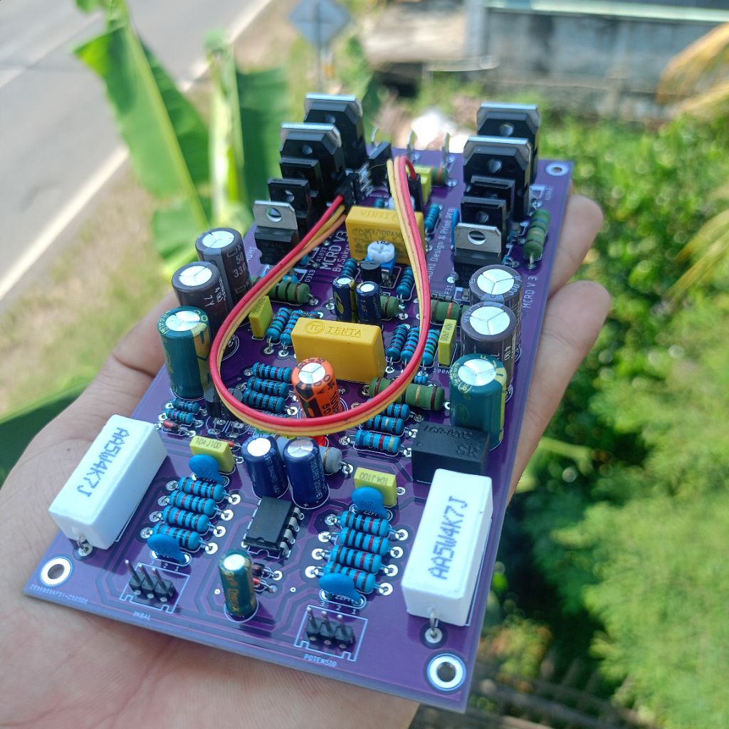 kit driver MCRD V3 double layer plus Inbal limiter low sub cocok untuk lapangan