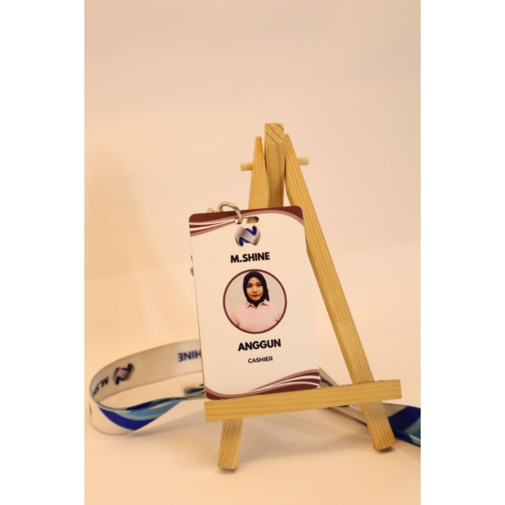 

ID CARD BOLONG Desaign sendiri 86 x 54