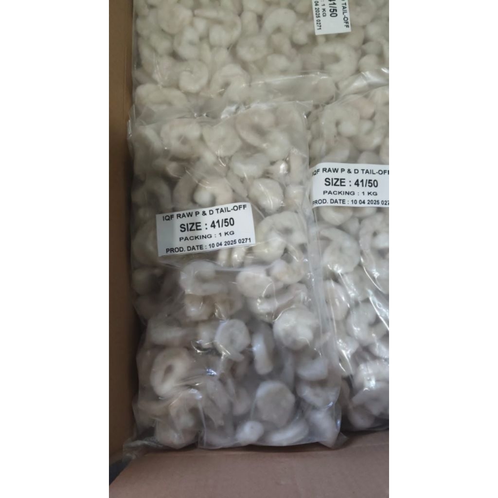 

Udang Vaname IQF Kupas 1kg 41/50
