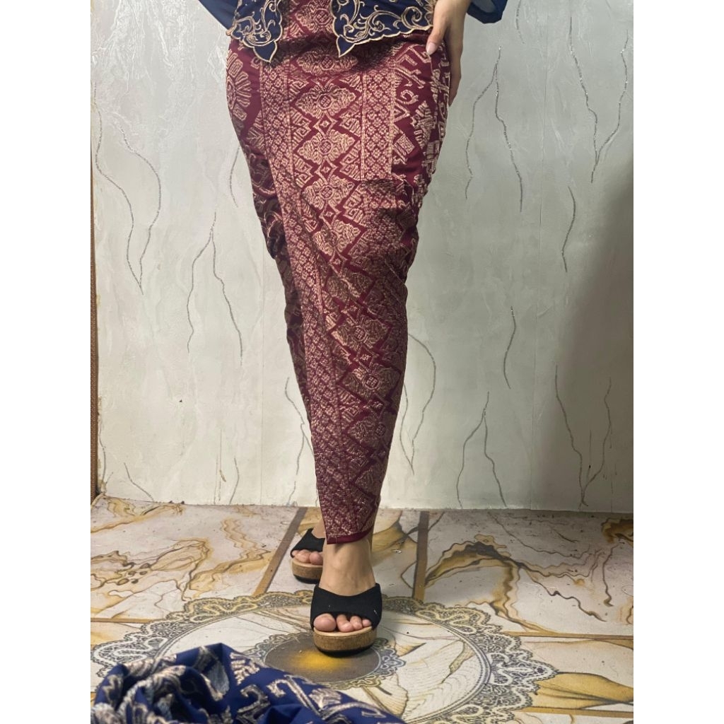 Kamen Bordir Strait songket ||Kamen Bordir||songket||rok Bali||Kamen jadi
