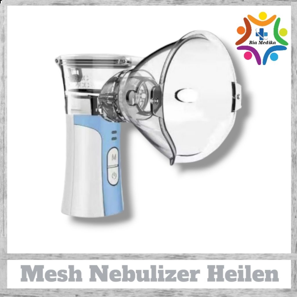 NB06 Portable Mesh Nebulizer Alat Uap Asma Inhaler Inhalasi Pernafasan