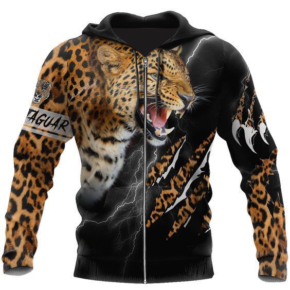 Jaket Macan || Hoodie Macan Resleting Pria dan wanita dewasa Bahan Premium Full printing (Costum)