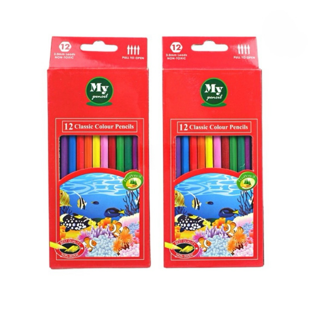 

MY PENCIL // PensilWarna Murah// WARNA WARNI