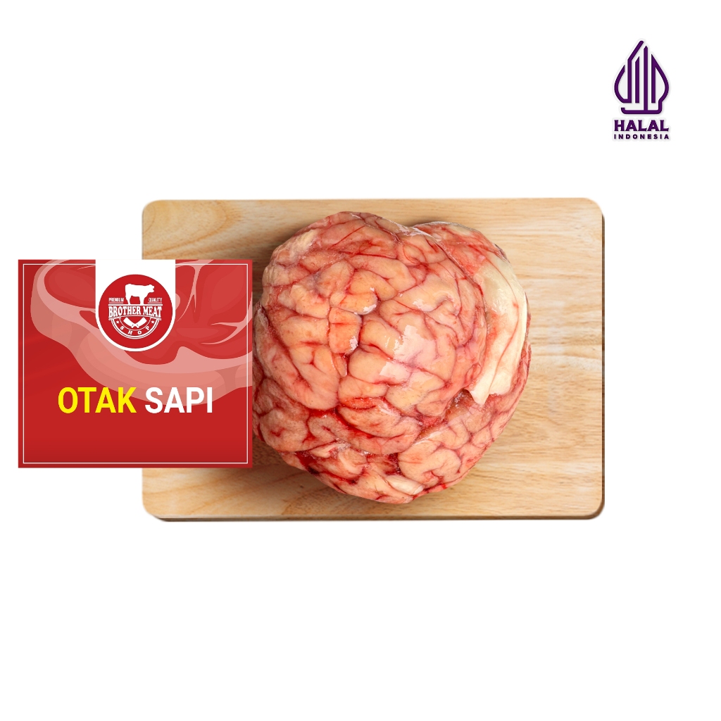 

Otak Sapi Utuh Frozen - Brothermeatshop
