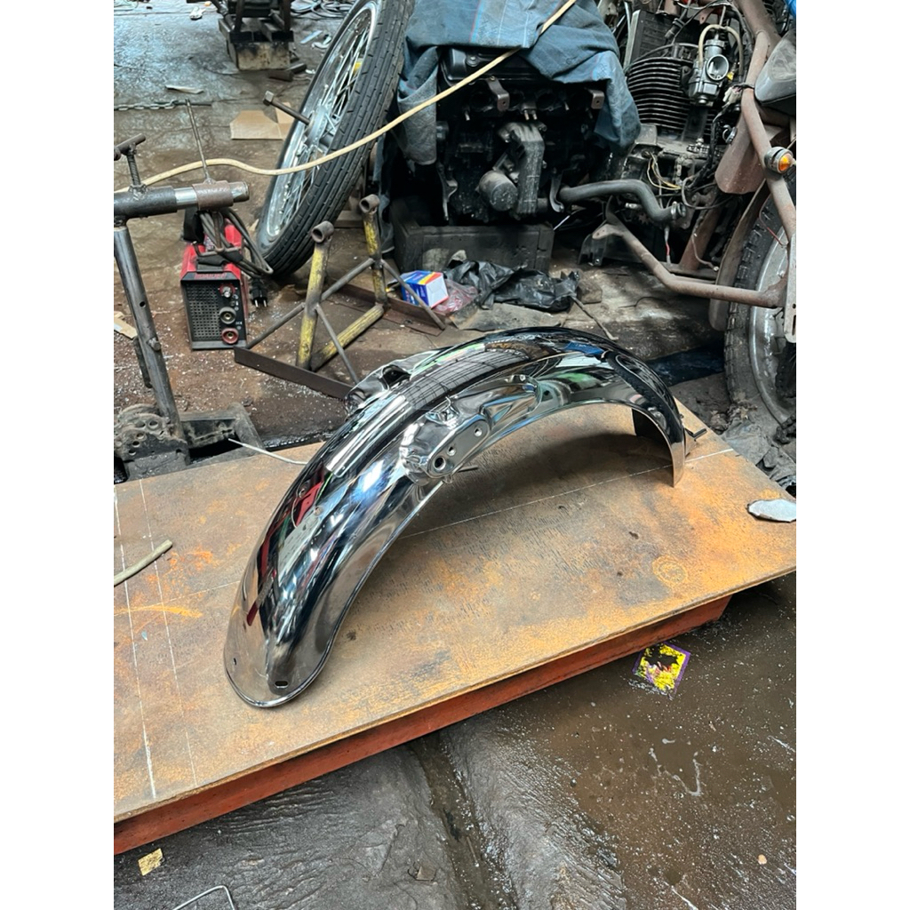 spakbor belakang cb 125 import chrome spakbor belakang cb spakbor belakang cb 100