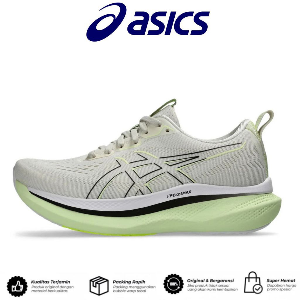 Sepatu Running Asics GLIDERIDE MAXBIRCH BLACK