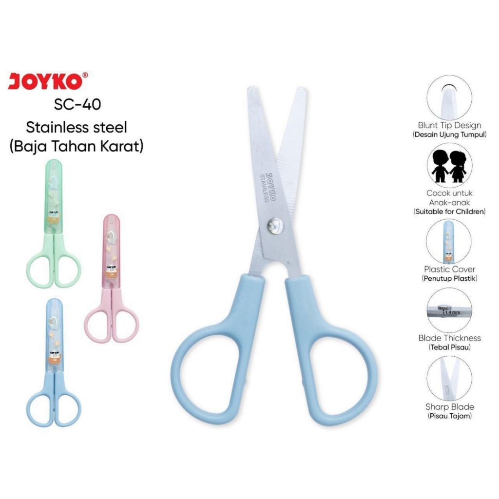 

Gunting Mini Portable Scissors Joyko SC-40