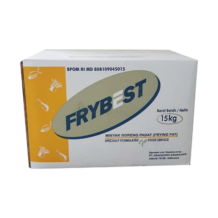 

Fry Best Minyak Padat 1Dus (15kg)