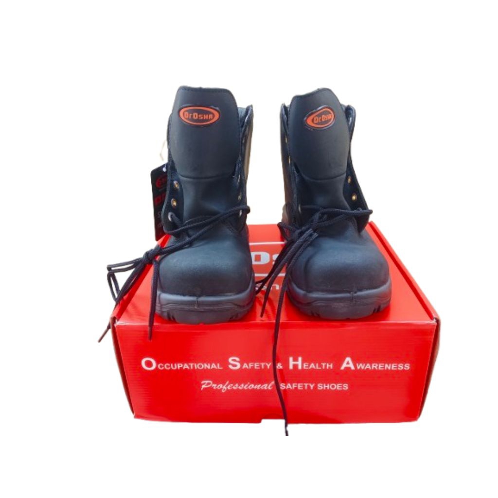 Dr.OSHA Maverick Ankle Boot 3290 Black - Premium Leather Classic and Sleek Mid Design