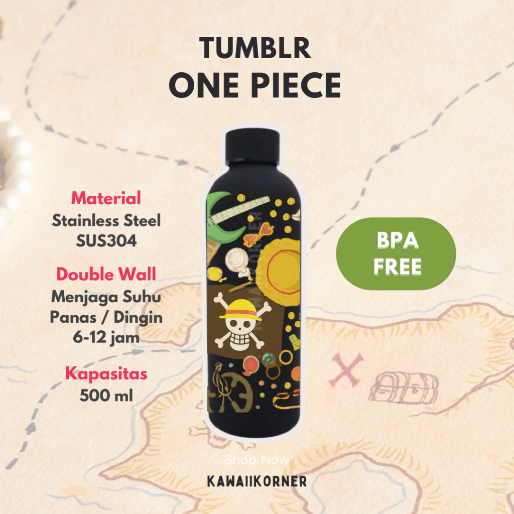 Tumbler One Piece Stainless / Tumbler Vakum Tahan Panas