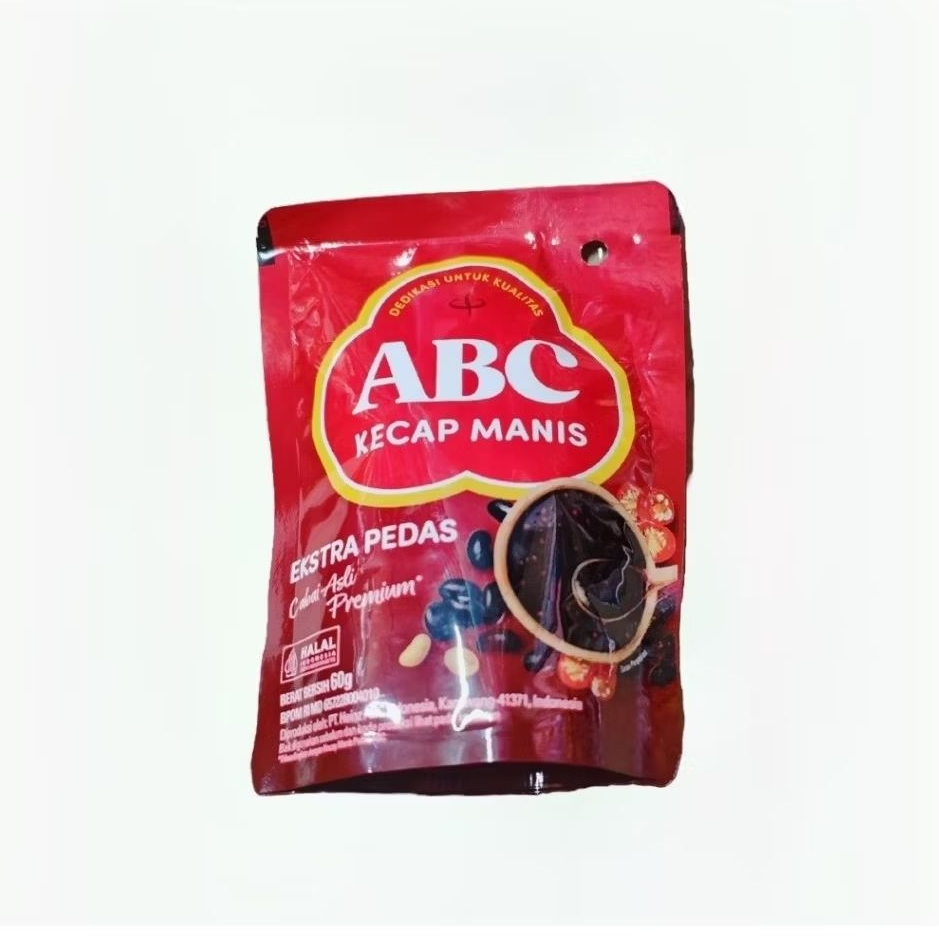 

ABC Kecap Manis Ekstra Pedas Pouch Kecil 65g