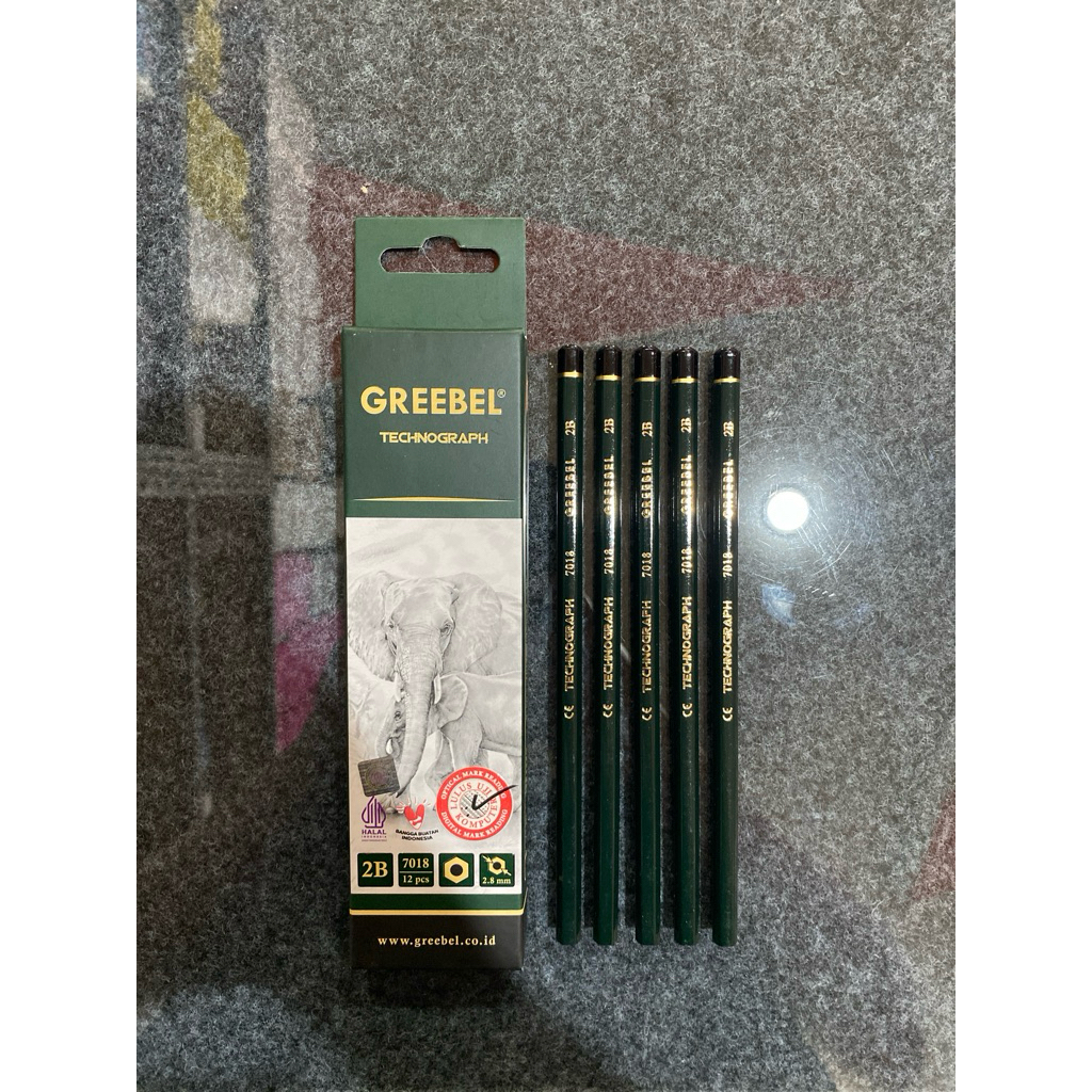 

Pencil Pensil GREEBEL Technograph 2B 7018 [1 PCS]