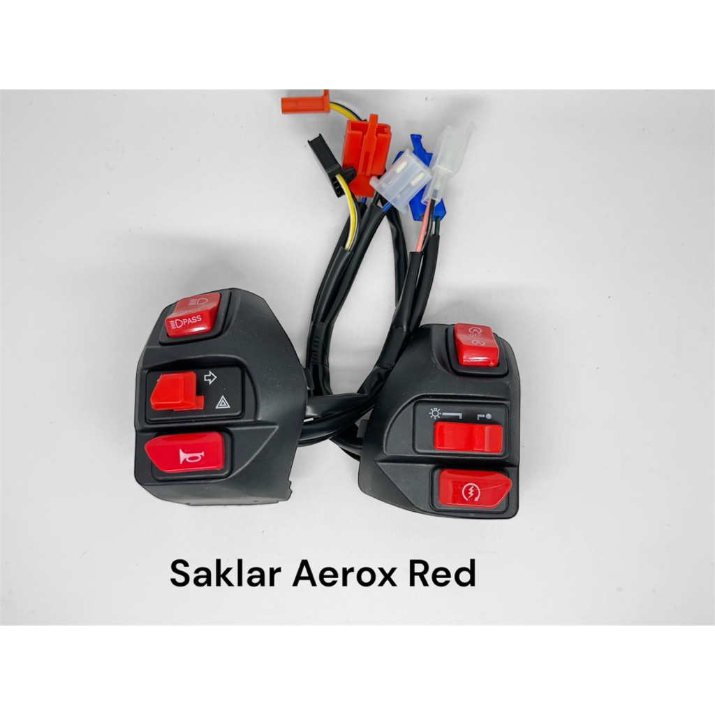 Saklar Set Aerox Kiri Kanan Plus Engine Saklar Vietnam All Aerox New Old Kualitas Mantap
