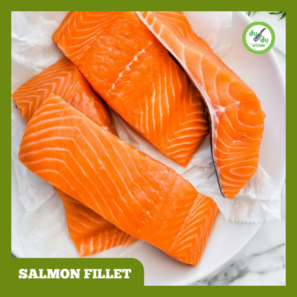 

Salmon Fillet Trout - Ikan Impor Cut Portion Fish
