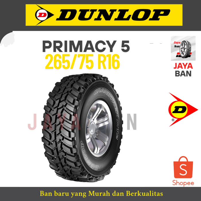 BAN MOBIL DUNLOP MT2 265/75 R16 - BAN MOBIL TIPE MT