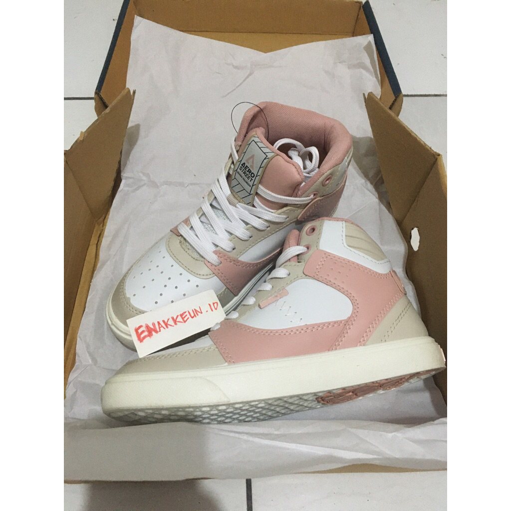 AEROSTREET HOOPS HIGH PINK