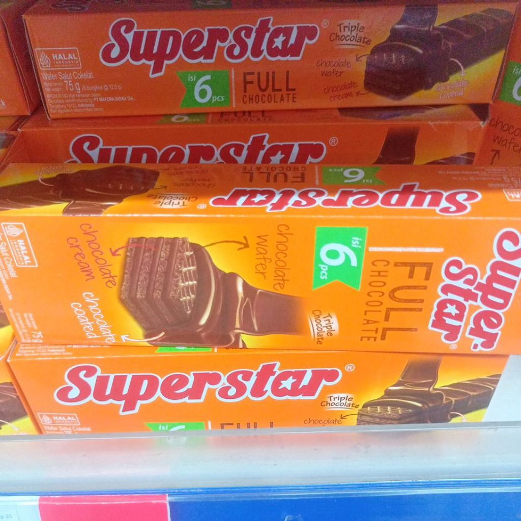 

Superstar 6x12.5gr triple chocolate