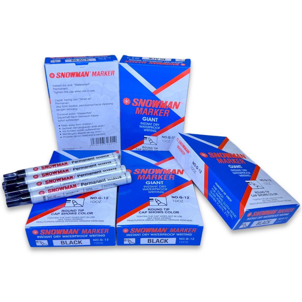 

Spidol permanen snowman