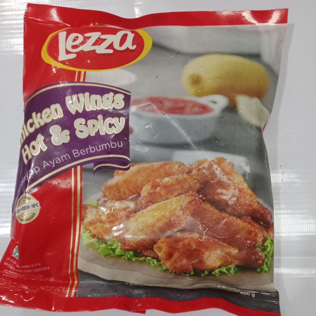 

Lezza Chicken wings hot & spicy 400gr