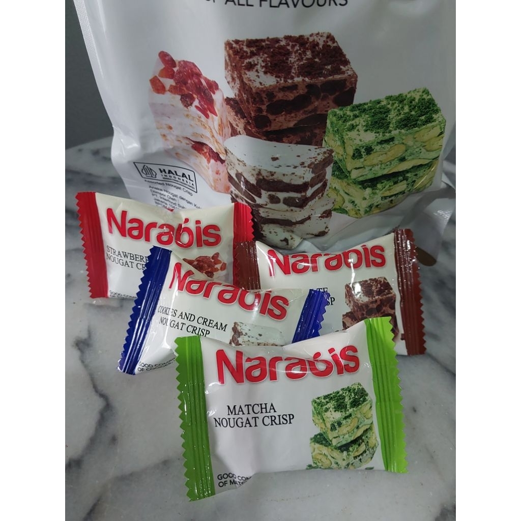 

Nougat assorstment narabis