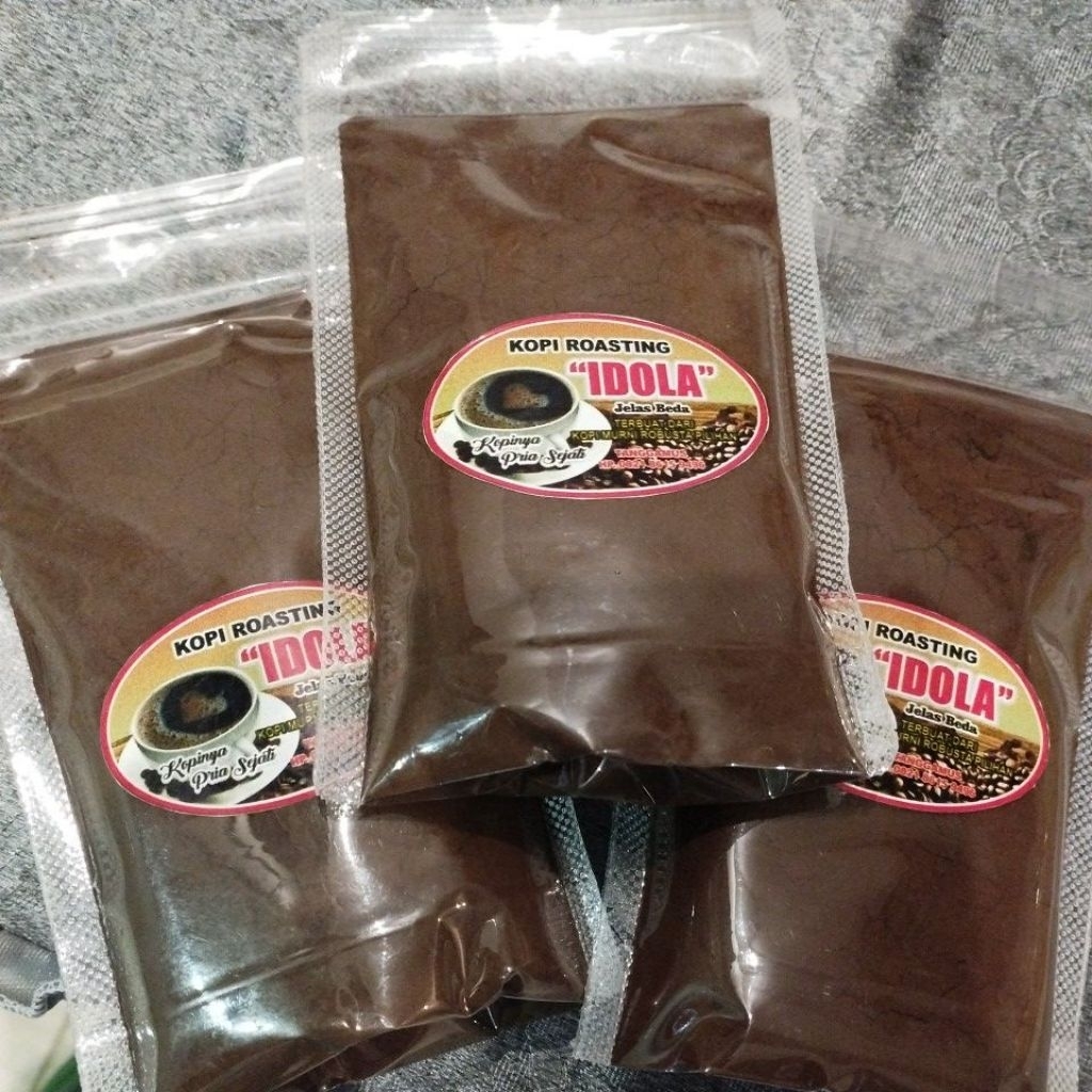 

Kopi Roasting Robusta Kemasan 1KG [KOPI IDOLA]