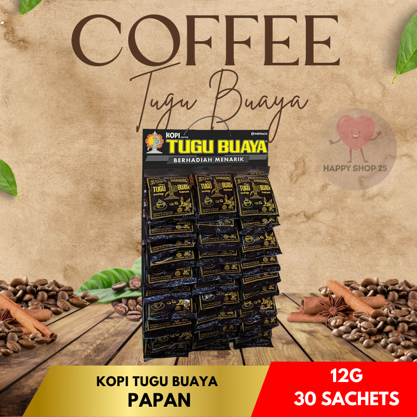 

Tugu Buaya Kopi Special B30 (30 sachets x 12g) Kopi hitam Kopi bubuk sachet 30x12gram