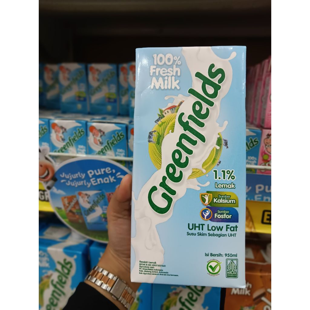 

Greenfields UHT Lowfat 950ml