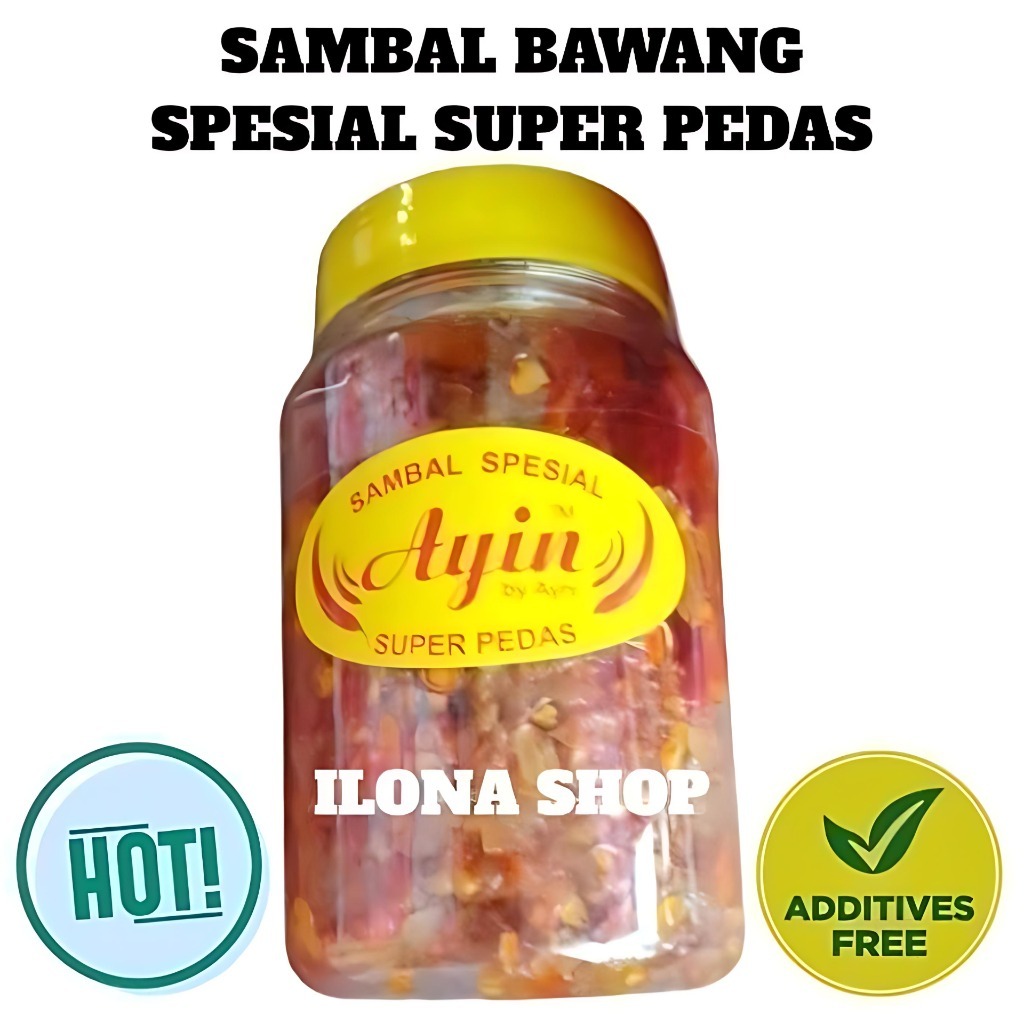 

Sambal Bawang Spesial Super Pedas Ayin 300gr Sambel Bawang Spesial Ayin Original Enak Murah