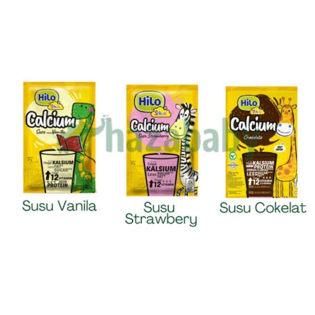 

PROMO !!! Hilo School susu tinggi kalsium 10 sachet