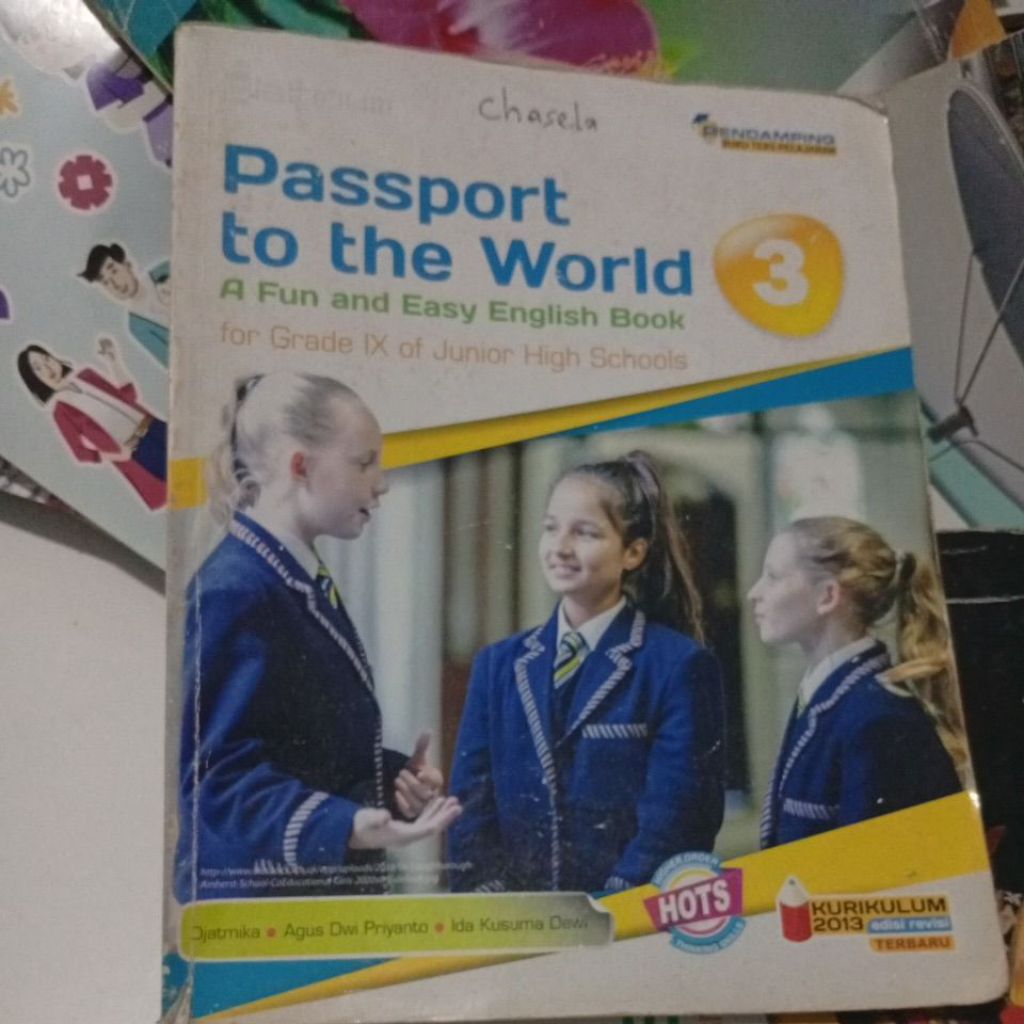 Buku Paket Bahasa Inggris kelas 9