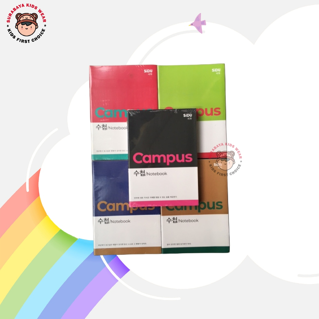 

[BACK TO SCHOOL] Buku Tulis Sidu Kampus 42 Lembar Perlengkapan Sekolah (1 Pack = 5 Pcs)