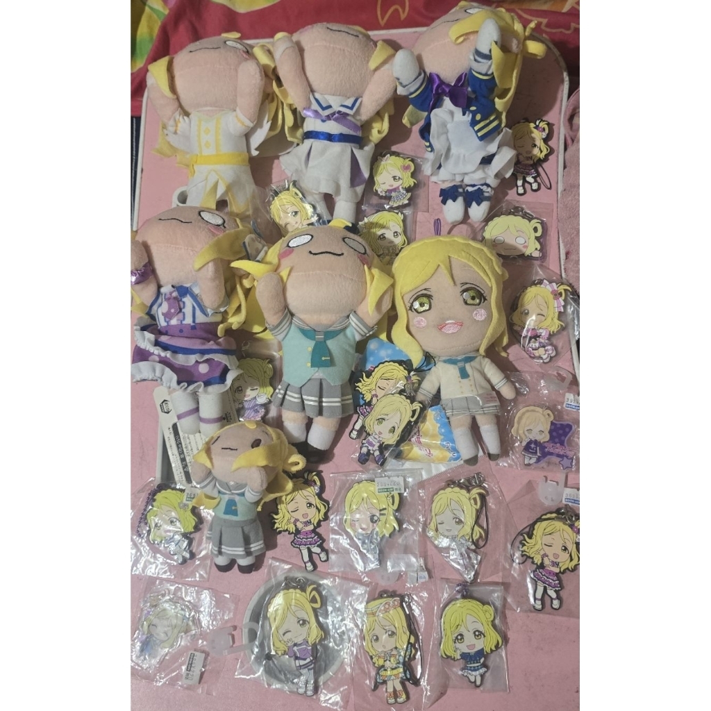 ohara mari guilty kiss aqours love live sunshine keychain gantungan kunci akrilik acrylic rubber str