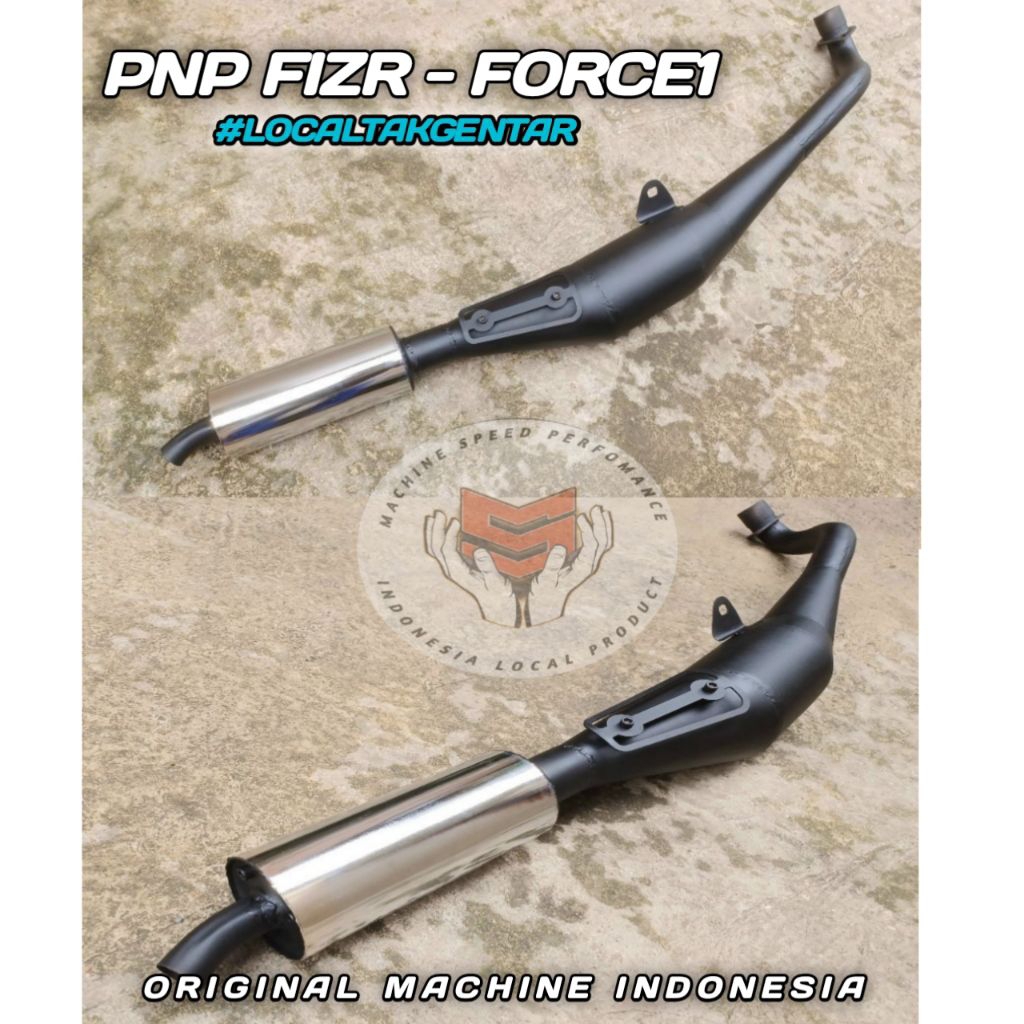 KNALPOT FIZR FIZ R DANA PELAJAR HITAM TAMENG ORIGINAL MACHINE COPY AHM MALAYSIA NXL EL9