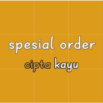 spesial order - box full kayu 30x20x7 cm