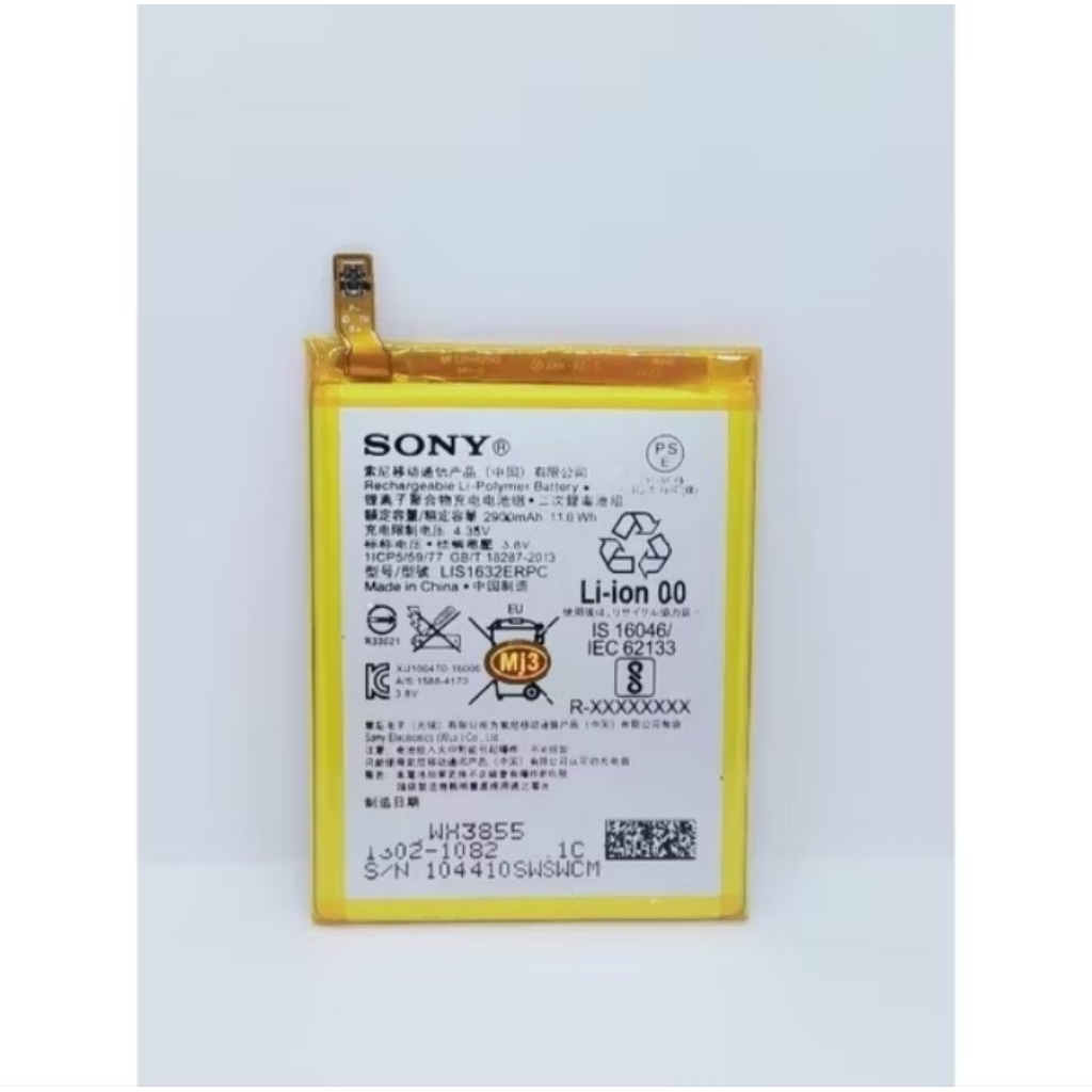 BATERAI BATRE BATTERY SONY XPERIA XZ SO 01J SO 03J -  XZS DOCOMO AU SOV32 SOV35 F8331 LIS1632ERPC OR