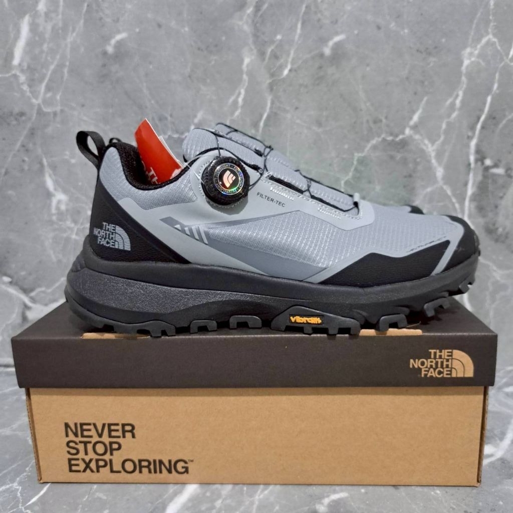 SEPATU HIKING THE NORTH FACE ULTRA FASTPACK 3 | GREY BLACK
