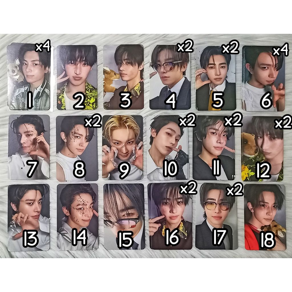 [Readystock] PC Photocard ENHYPEN DESIRE UNLEASH era (Jungwon, Heeseung, Jay, Jake, Sunghoon, Sunoo,