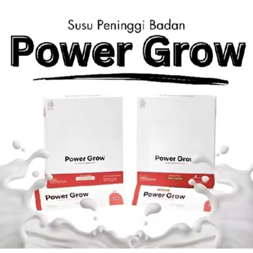 

Susu Peninggi Badan POWER GROW Dgn 3 Varian