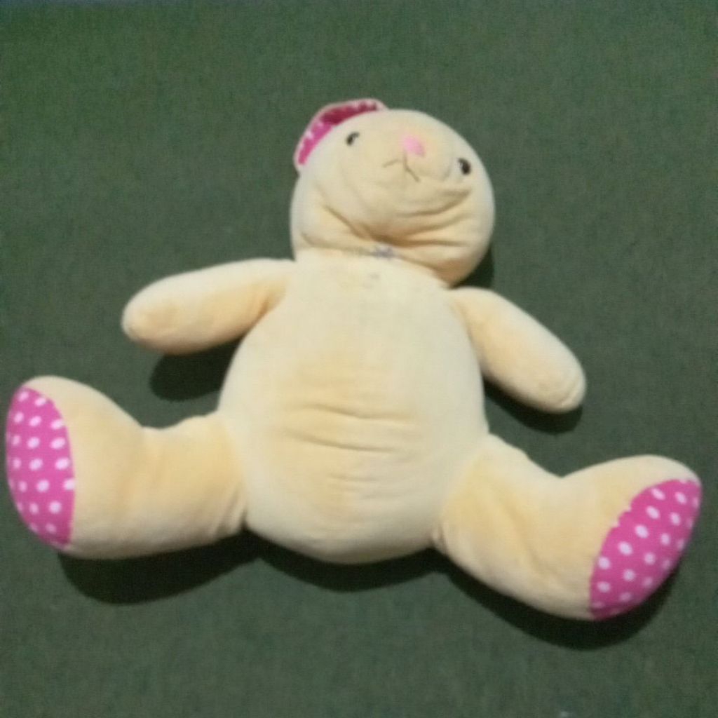 TSY MAINAN BONEKA KELINCI KUNING BESAR