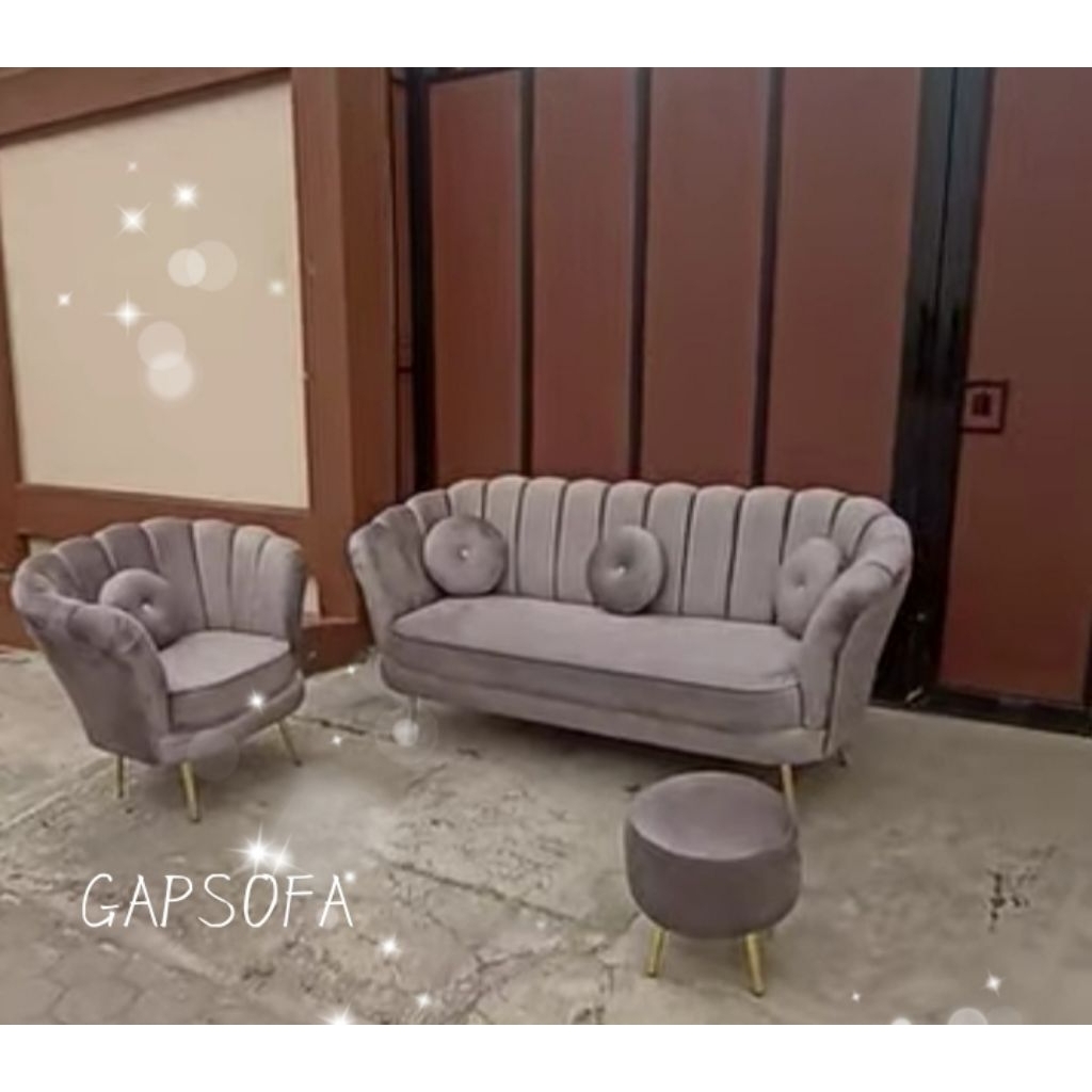 Sofa Kerang / Sofa Wedding / Sofa Minimalis / Kerang 321