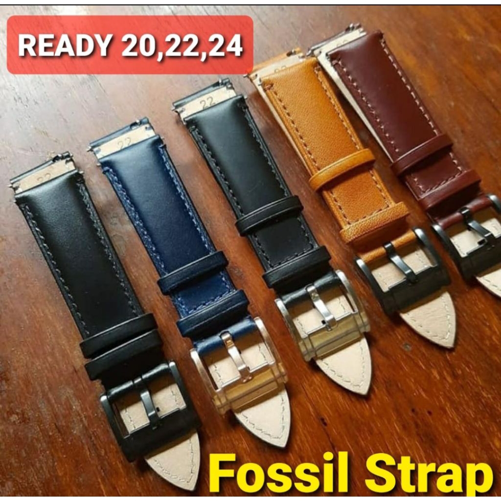 Tali Jam Fossil Wanita Strap Fossil Jacqueline Boyfriend 14mm 18mm